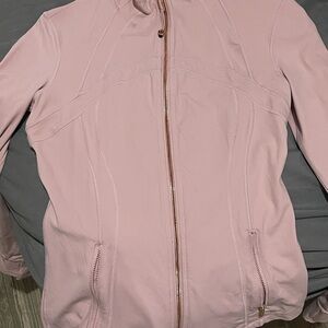 Lululemon Athletica Light Pink Bomber Jacket